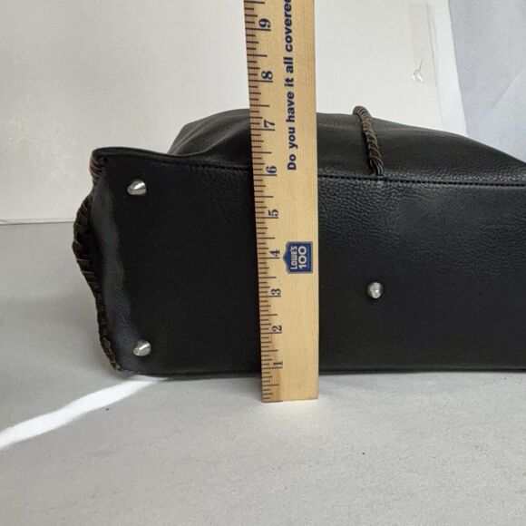 Blazin Roxx Concealed Carry Shoulder Bag Black Faux Leather Western Handbag - Picture 14 of 14